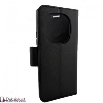 Telone dėklas su skyreliais - juodas (Xiaomi Redmi Note 14 Pro 4G/5G/Note 14 Pro Plus/Poco X7 5G)